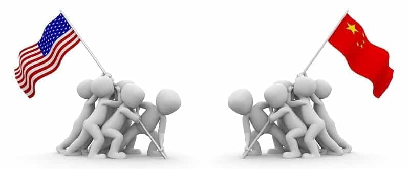 Import goods from China. US trade dispute